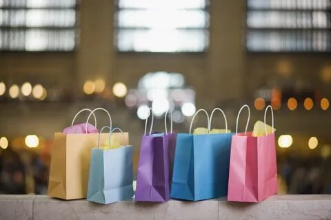 Shopping bags are