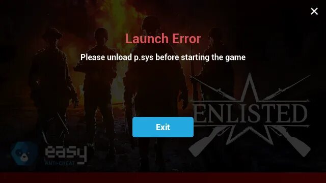 Anti cheat не дает запустить игру