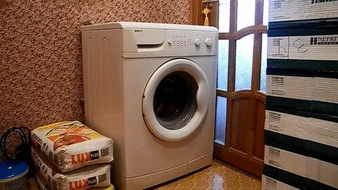 Чтоб не прыгала стиральная машина