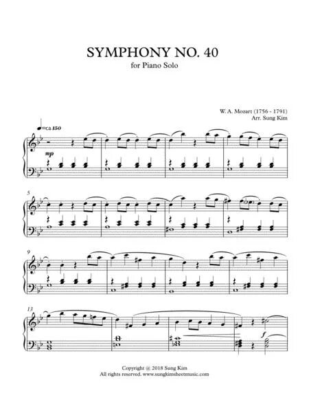 Симфония 40 образы. Моцарт симфония 40 Ноты для фортепиано. Симфония 40 Моцарт на фортепиано Ноты для фортепиано. Моцарт симфония номер 40 соль минор.