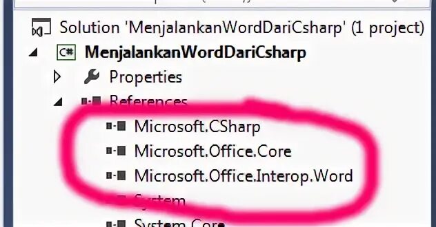 C office interop word. C office interop word