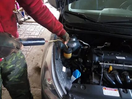 Замена гидроусилителя руля хендай солярис