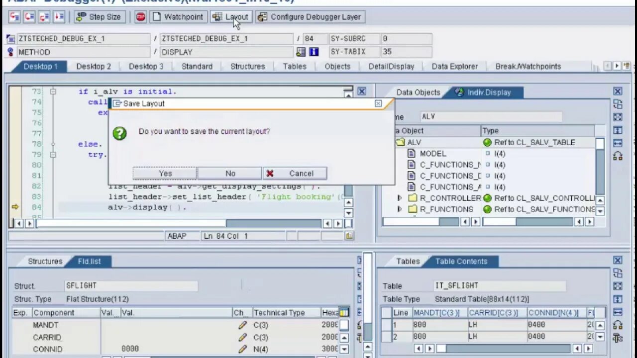 Debug users