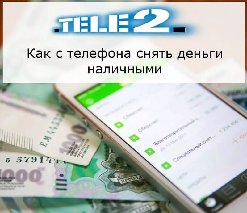 Деньги наличными по номеру телефона