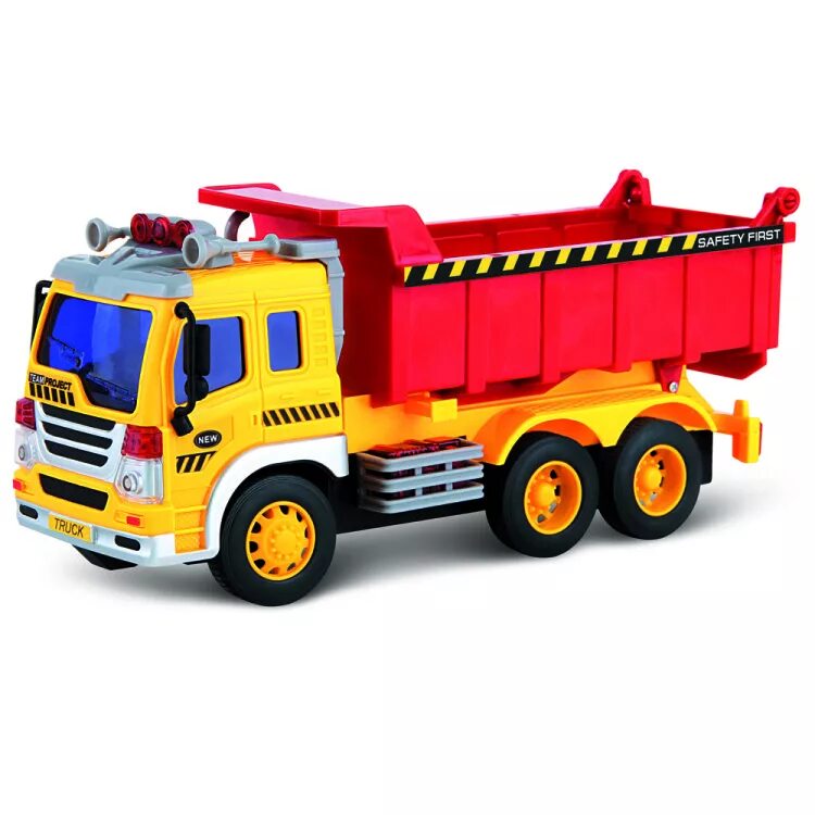 Грузовые автомобили детям. Мусоровоз Dave Toy Junior Trucker (33018) 1:16. Грузовик Dave Toy Junior Trucker (33024) 1:16 28.5 см. Бетономешалка Dave Toy Junior Trucker (33023) 1:16 28.5 см. Самосвал премиум 6607 Полесье.