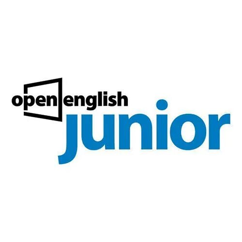 Open English. Pure English logo.