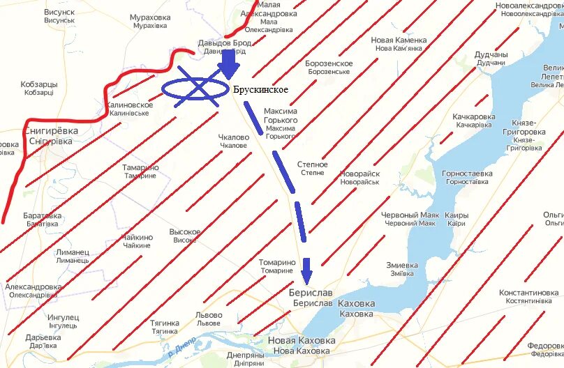 Херсонское направление на карте боевых действий. Давыдов брод Херсонская область на карте. Село Давыдов брод. Давыдов брод на карте Украины. Давыдов брод Украина Херсонская область.