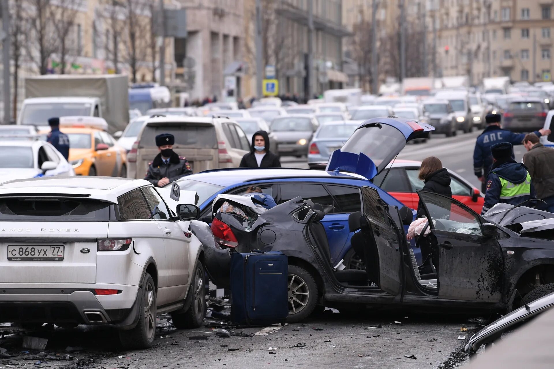 Авария с участием автомобиля