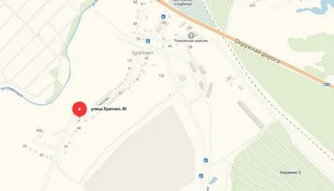 Храпово курган на карте