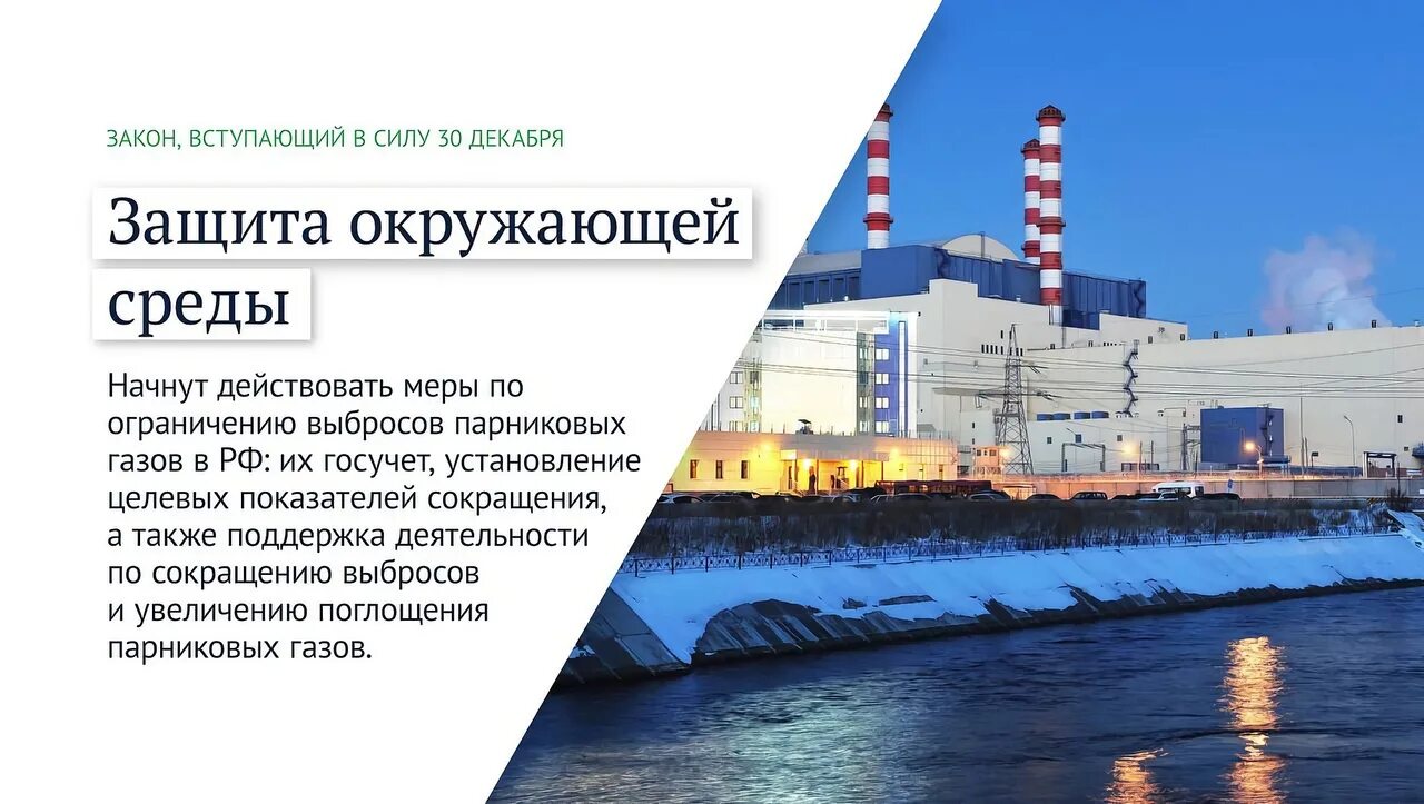 Какой закон вступает 25 декабря. Законы вступившие в силу с 1 декабря.