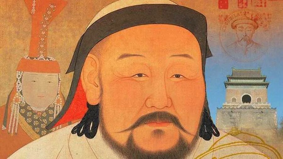 Монгольский Хан Хубилай. Хубилай Хан портрет.