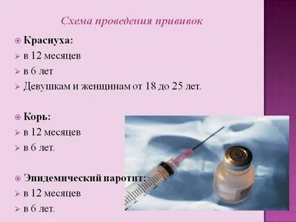 Прививку краснуху сколько раз жизни