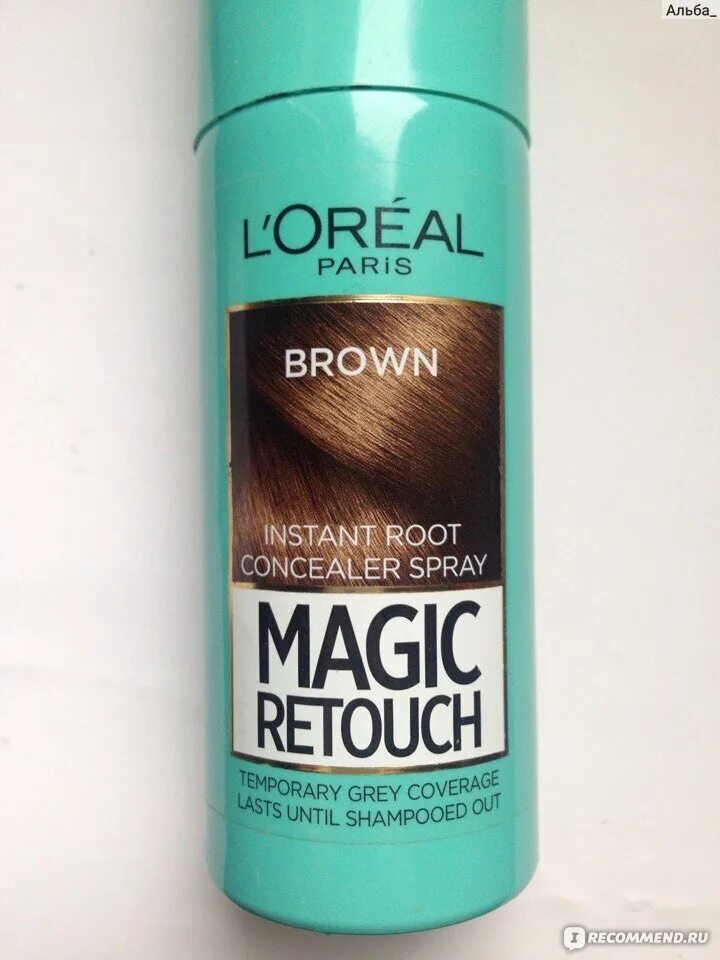 Magic Retouch каштановый. Loreal краска для волос баллончик Magic Retouch.