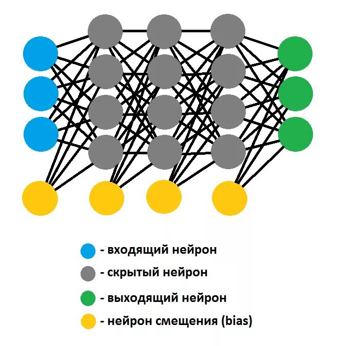 Нейрон смещения. Смещение в нейронных сетях. Элементы структуры нейронной сети. Искусственная нейронная сеть схема.