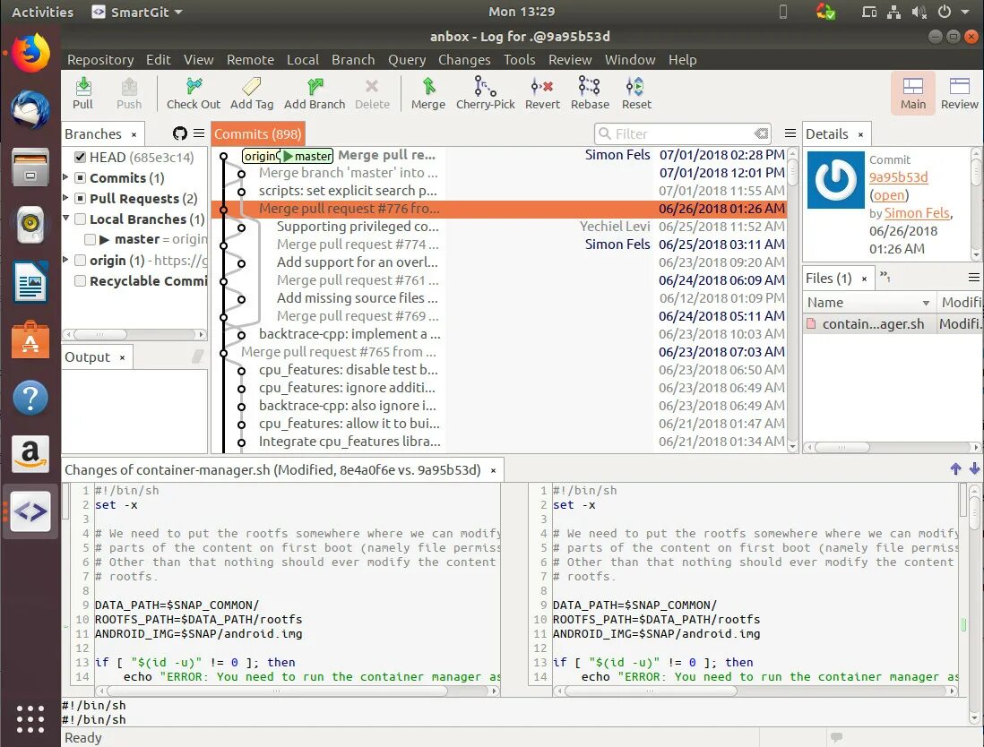 Папка git. Smartgit. smartgit три. smartgit snap. линукс сервер.