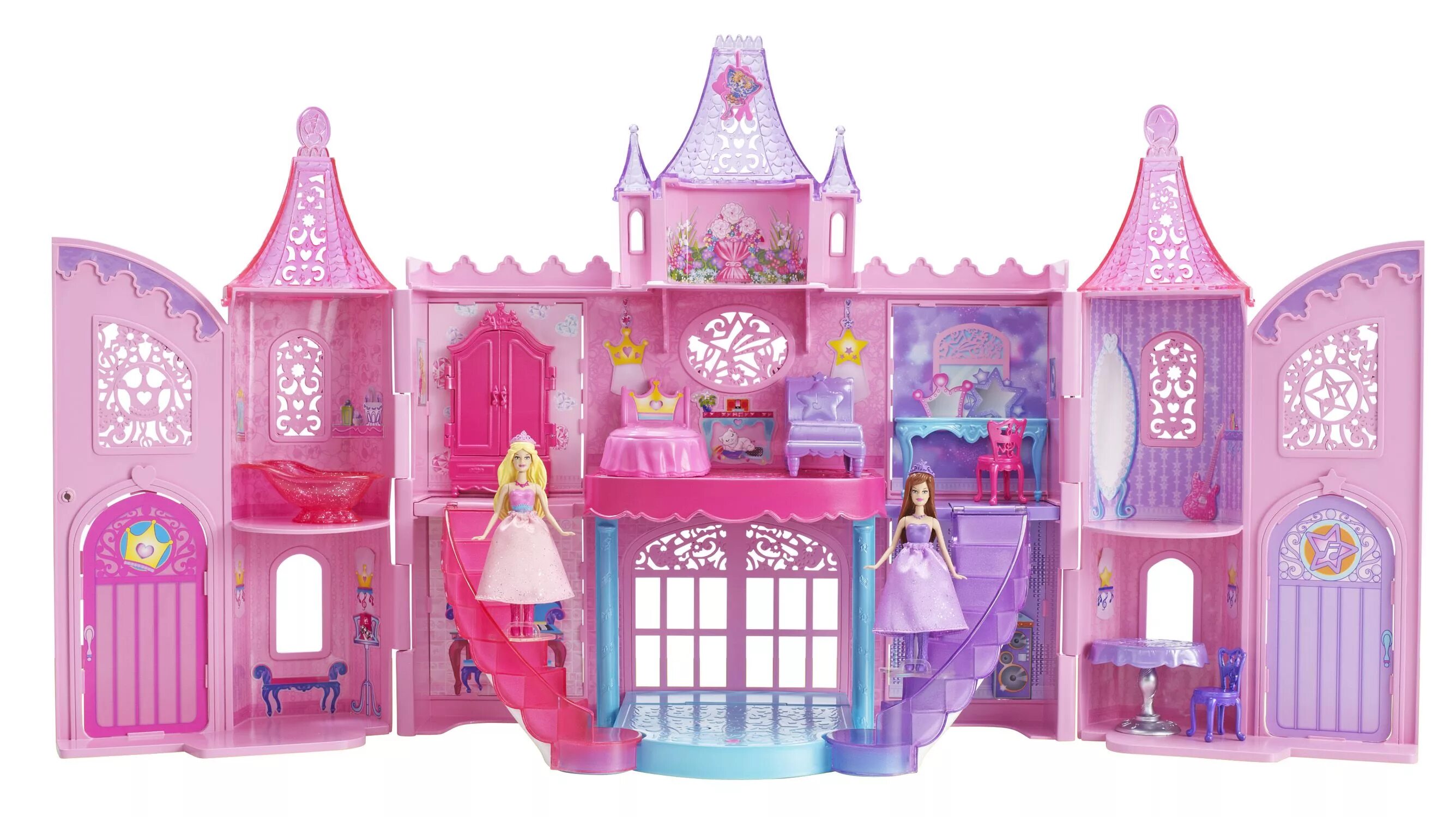 Замок маленькой принцессы. Дом для кукол дворец принцесс Disney Princess. Барби замок принцессы. Дворец Барби. Замок принцессы Авроры.