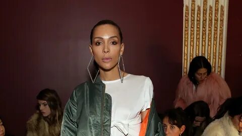 NEW YORK, NY - FEBRUARY 11: Ines Rau attends the AREA fashion show during N...