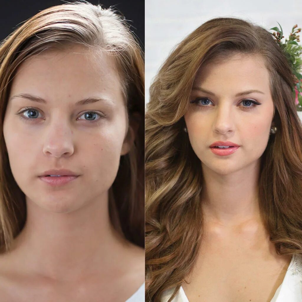 Обсуждать внешность. Макияж до и после. Нюдовый макияж до и после. Легкий свадебный макияж до и после. Естественный макияж до и после.
