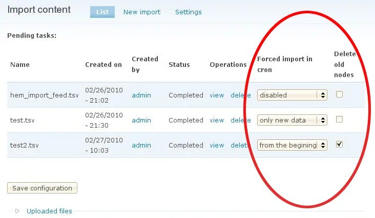 Mui import