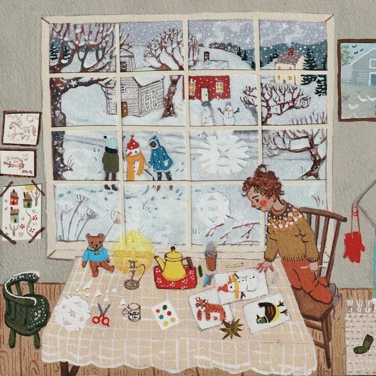 Quite cold. Lore Pemberton иллюстрации. Loré Pemberton - художница. Английская художница Lucy Grossmith. Craft and Lore.