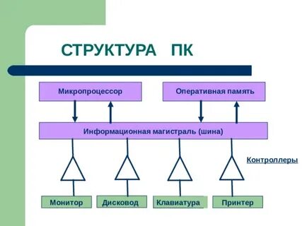 Структура компьютера это ответ