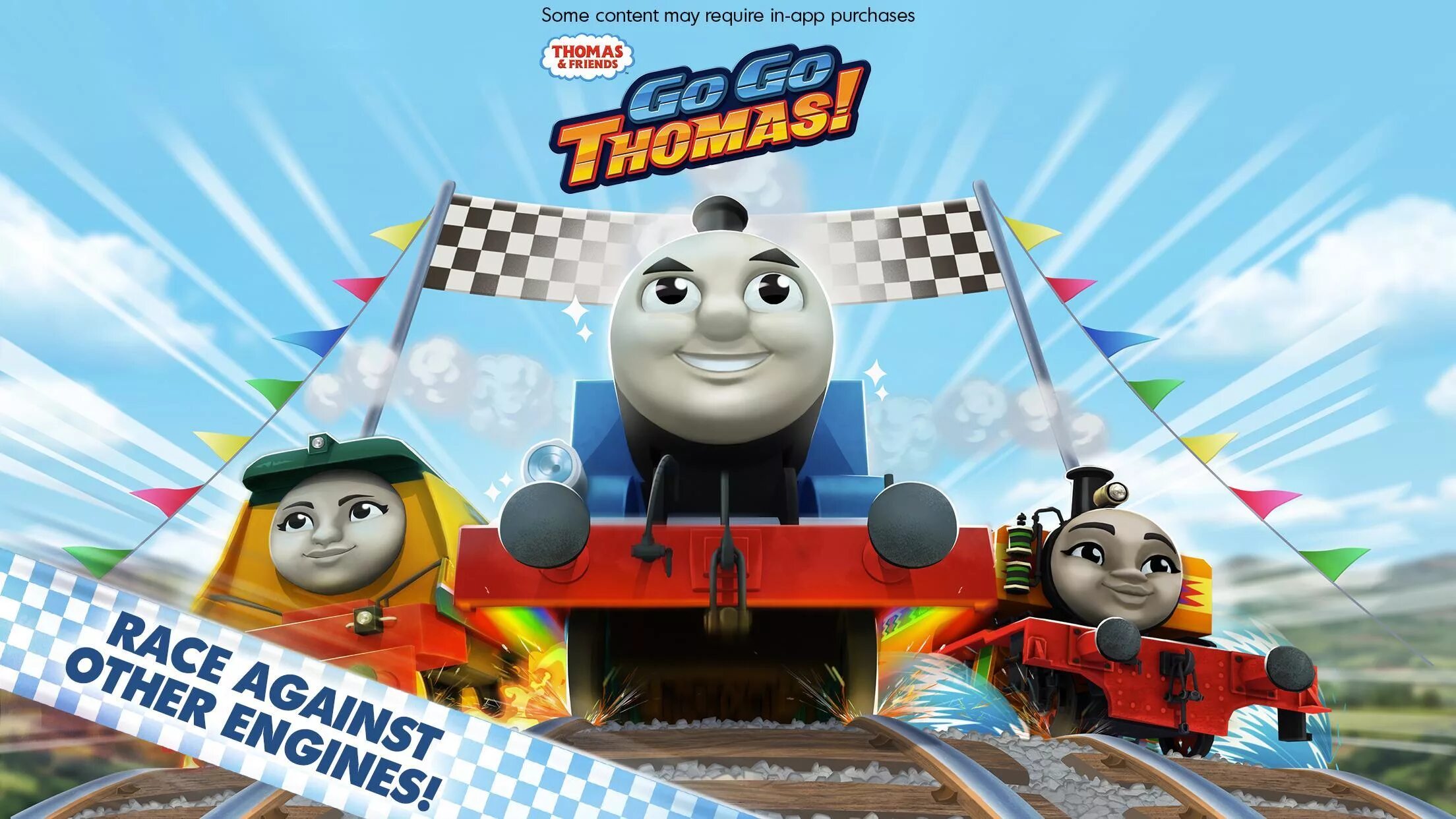 Thomas and friends go go Thomas.