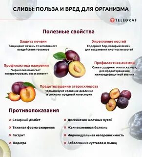 Какие витамины есть в сливе