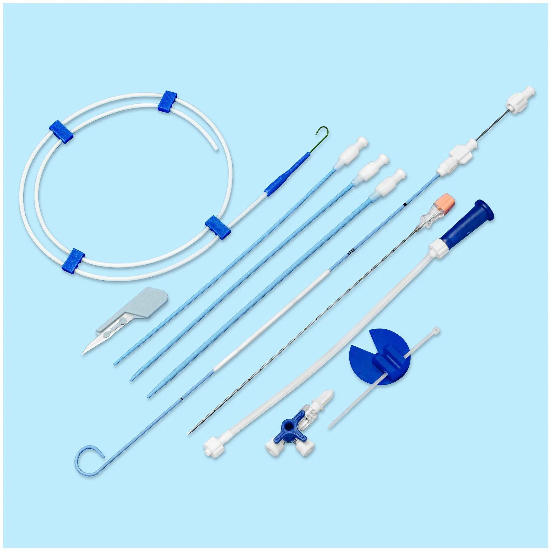 Acti-fine катетер дренажный. набор для нефростомии ch-10. набор ившина для чрескожного дренирования. 5-rh-npas-nt. катетер для дренирования.