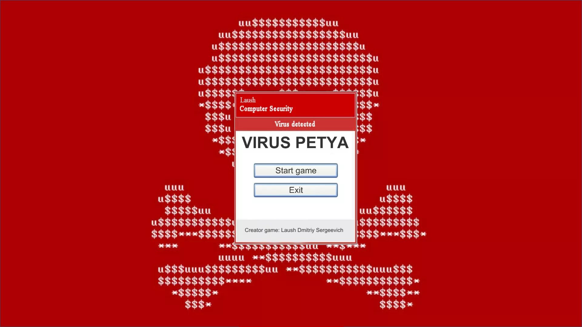 Приложение not a virus. Вирус вымогатель Petya. Petya вирус скрин.