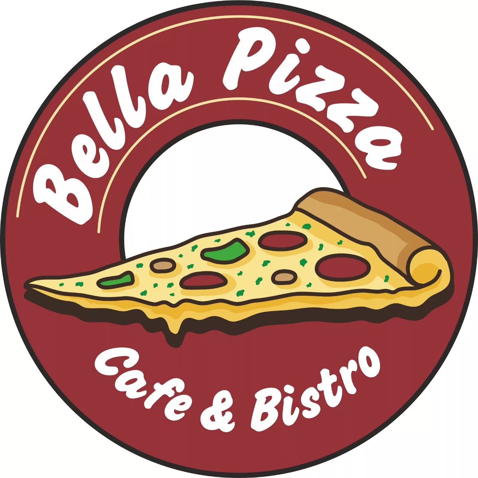 Пицца бистро. Bella pizza Душанбе. Bella pizza лого. Пицца номер 4