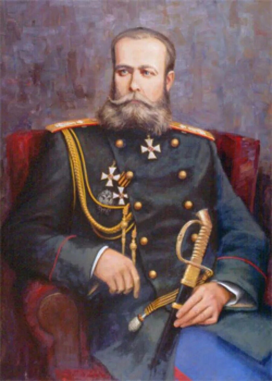 Генерал-адъютант М.Д. Скобелев. 1882 г. Из частной коллекции М. Голосовского. Жу