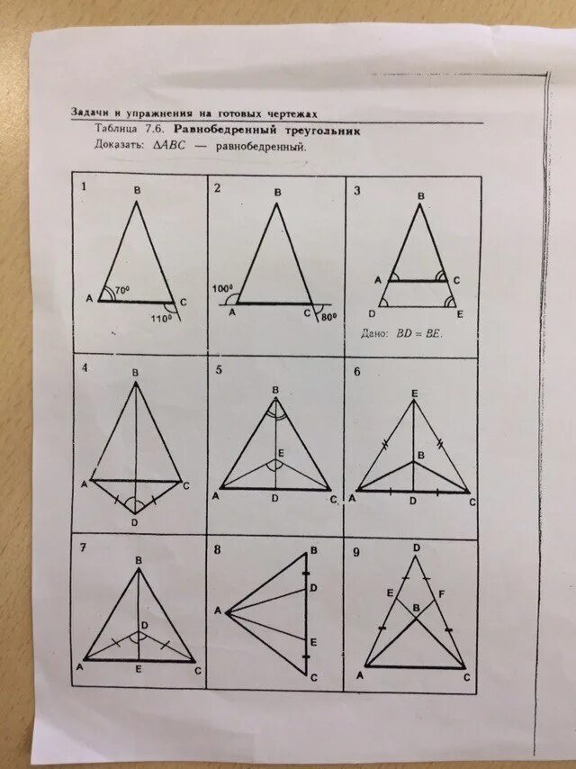 Найди и запиши номера равнобедренных треугольников. Равнобедренный треугольник задачи на готовых чертежах. Свойства равнобедренного треугольника задачи на готовых чертежах. Равнобедренный треугольник задачи на готовых чертежах 7. Задачи на равнобедренный треугольник 7 класс.