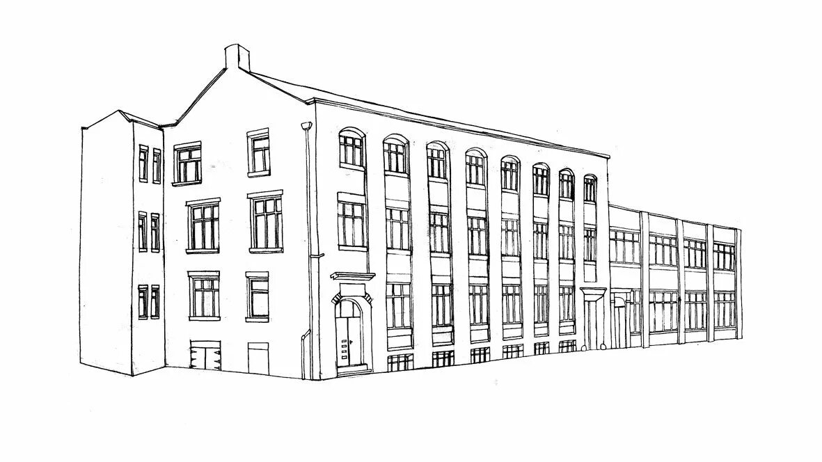 Рисунок школы графика. Здания для рисования. Эскиз здания. Здание школы. Нарисовать здание.