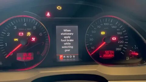 Esp fault audi