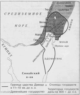 Контурная карта израильское царство