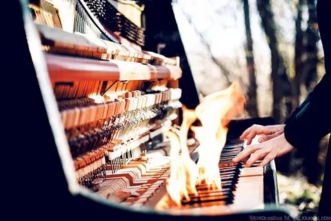 Piano fire