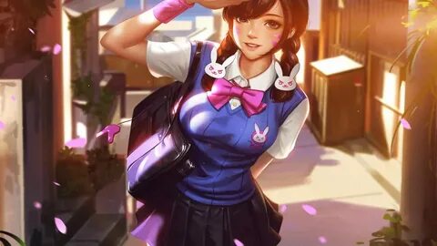 Stuck in detention with d va wutboi
