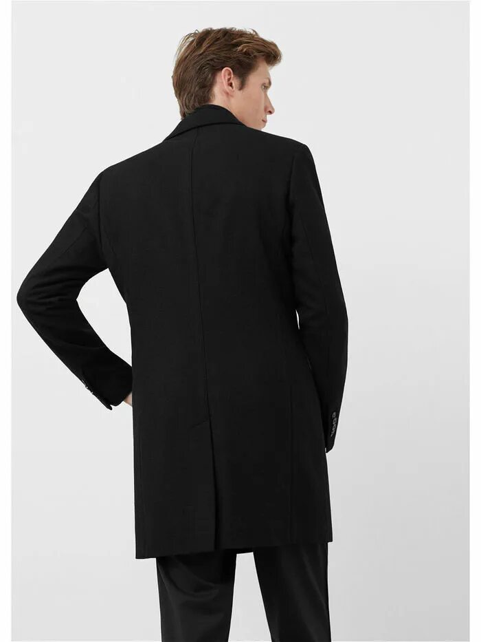 Рукав пальто мужское. Мужское пальто со спины. Пальто со спины.