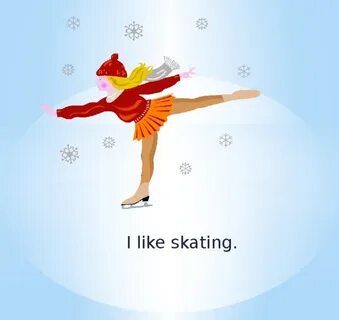 I like skating