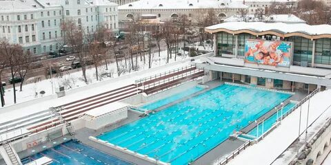 Бассейны под открытым небом санкт петербург зимой
