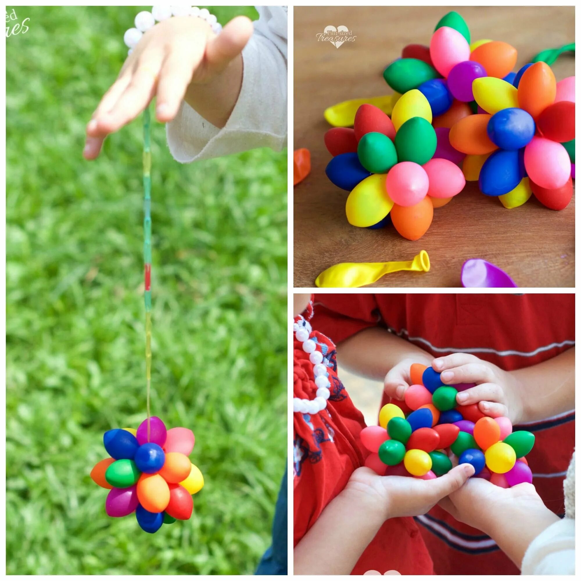 Украшение для пенопластового шарика. Поделки из воздушного шара и ниток. Декорируем пенопластовые шары. Шарики орбизы. Ёлочные игрушки своими руками для детей.