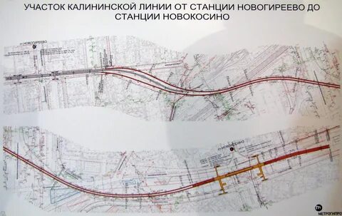 Схема новогиреево