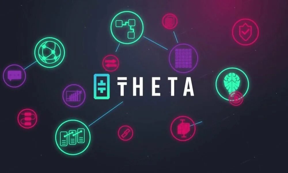 Когда была запущена основная сеть theta. Theta network. theta coin. theta coin logo. стриминговые платформы.