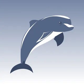 Blue dolphin
