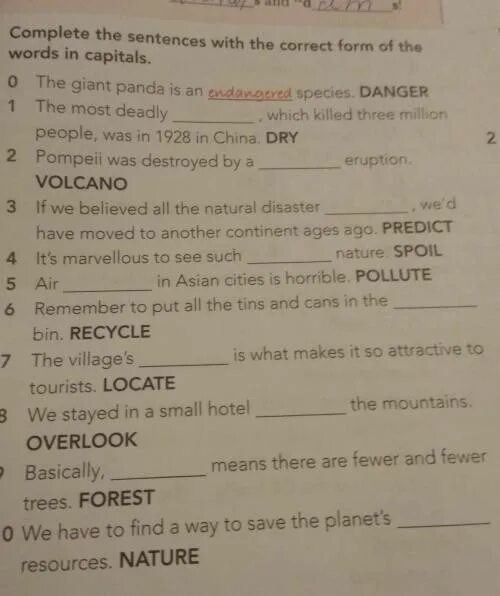 Choose the appropriate answer. Тест complete the sentences with the correct Word. Complete the sentences with the correct form of the Words in Capitals. Complete the sentences with the correct form of the Words. Complete the sentences with the correct.