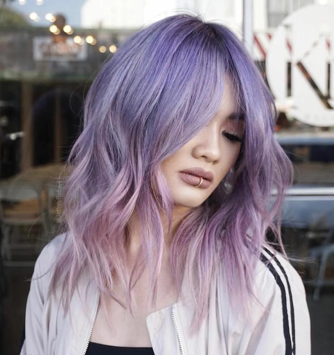 Violet hair. Руссо лавандовый цвет волос. Фиолетовое окрашивание. Светло фиолетовые волосы.