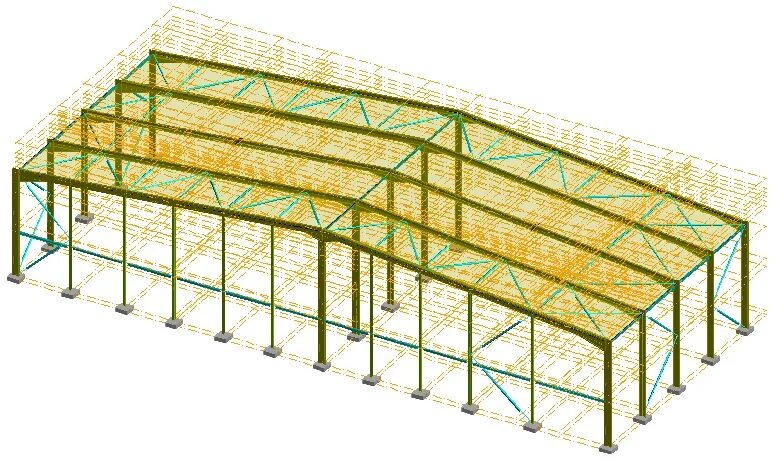 Portal frame. Steel frame. end portal frame build. portal frame design. frame portal argane.