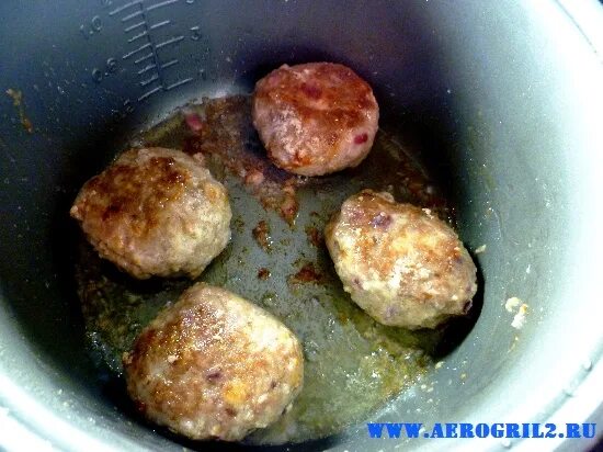 котлеты в мультиварке жареные