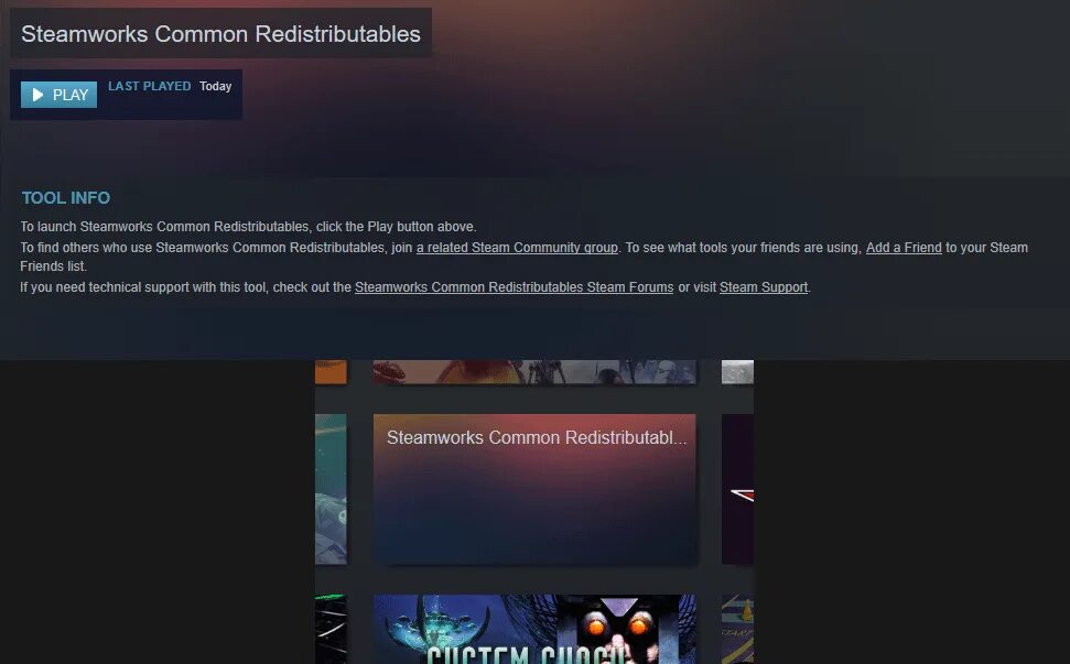 Установка vc redistributable steam. Steamworks. steam redistributable. steamworks shared. common redistributable.
