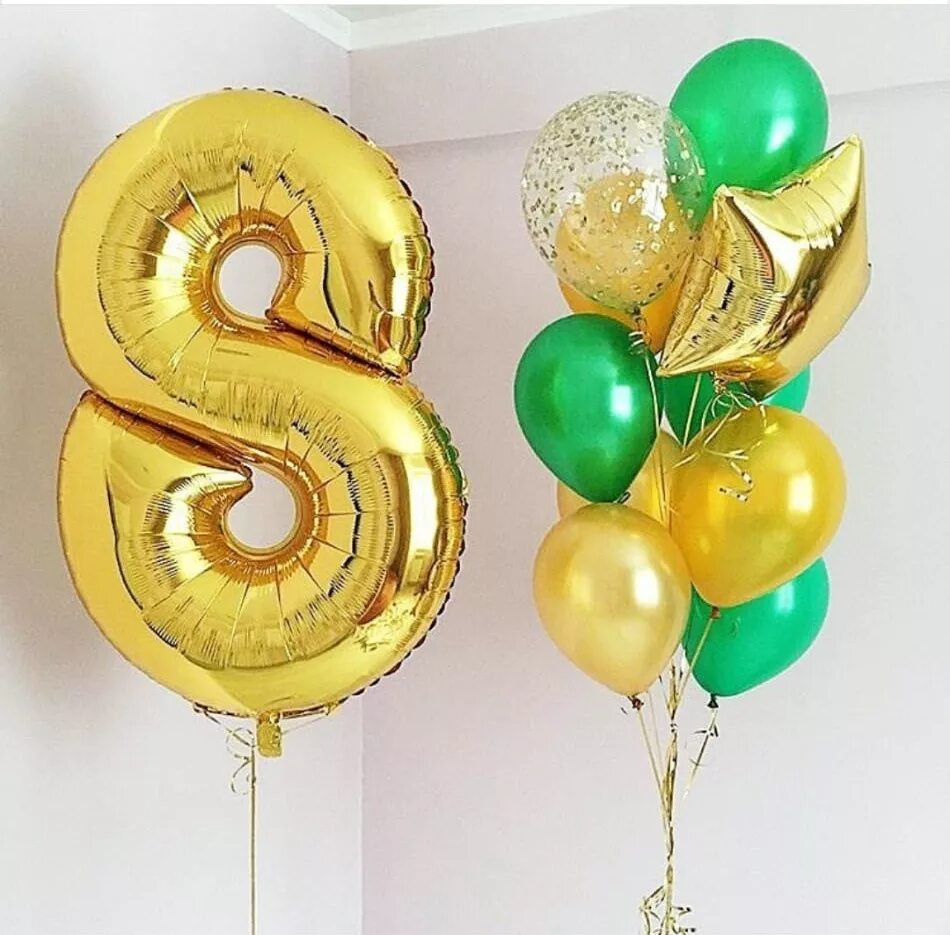 Зеленый золотой шары. Фонтаны из шаров. Воздушные шары композиции. Фонтан из шаров с цифрой. Фольгированные цифры композиции.